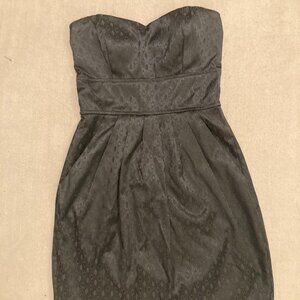 Black mini cocktail dress, with pockets!